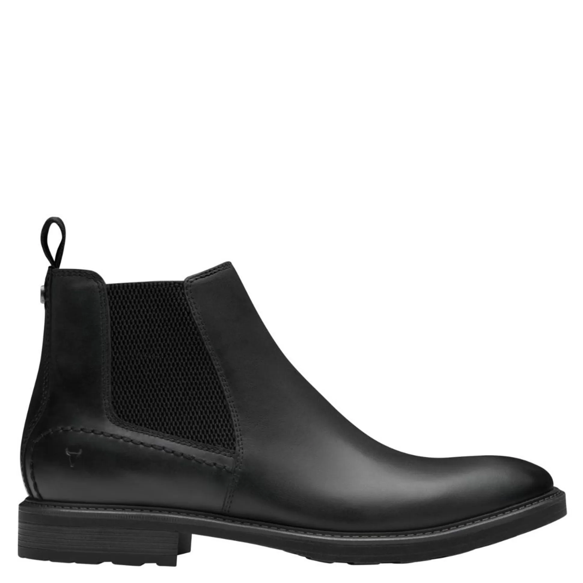 Man Windsor Smith Dress Boots*Arlo Black Leather