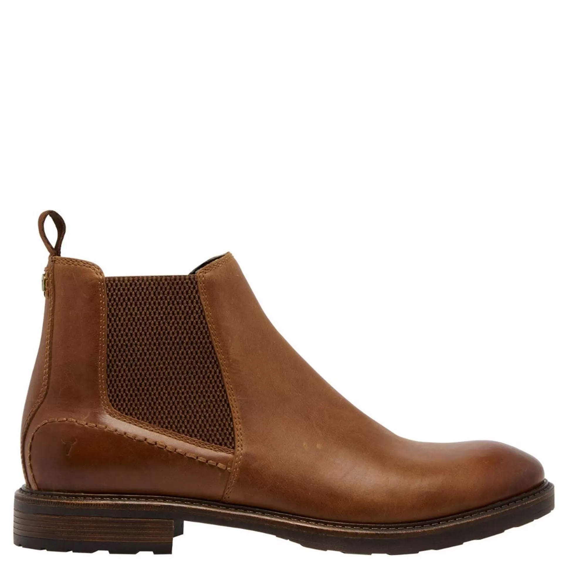 Man Windsor Smith Dress Boots*Arlo Tan Leather