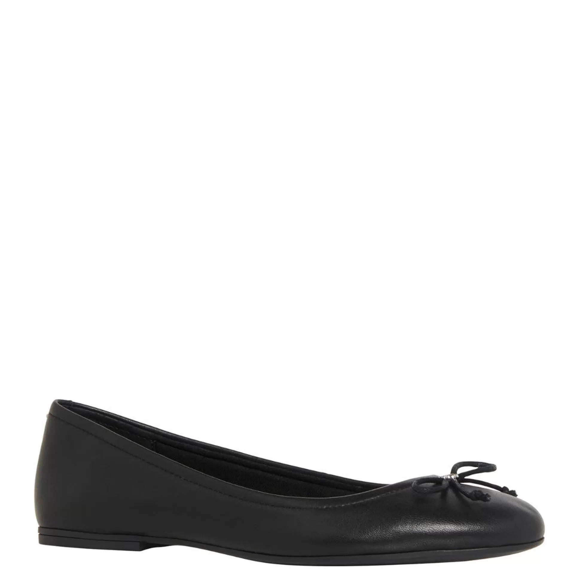 Woman Windsor Smith Flats*Babydoll Black Leather