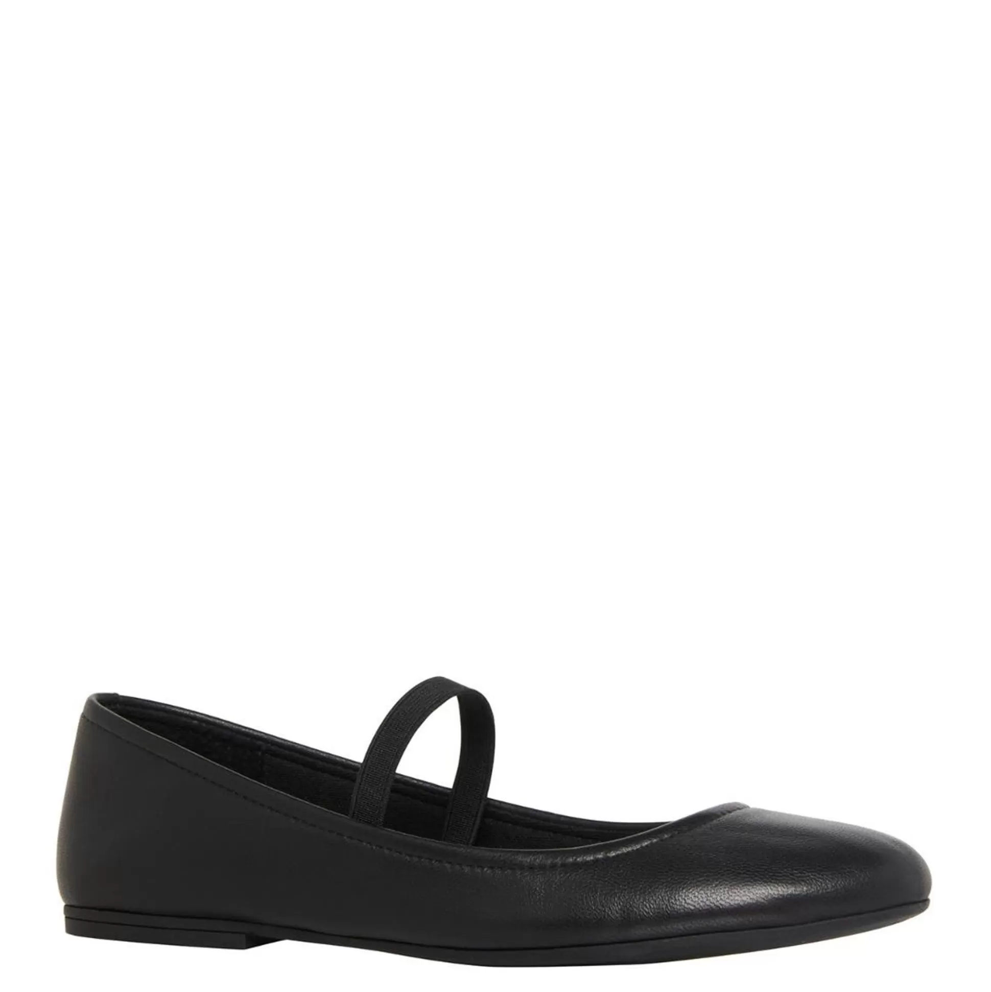 Woman Windsor Smith Flats*Bloom Black Leather