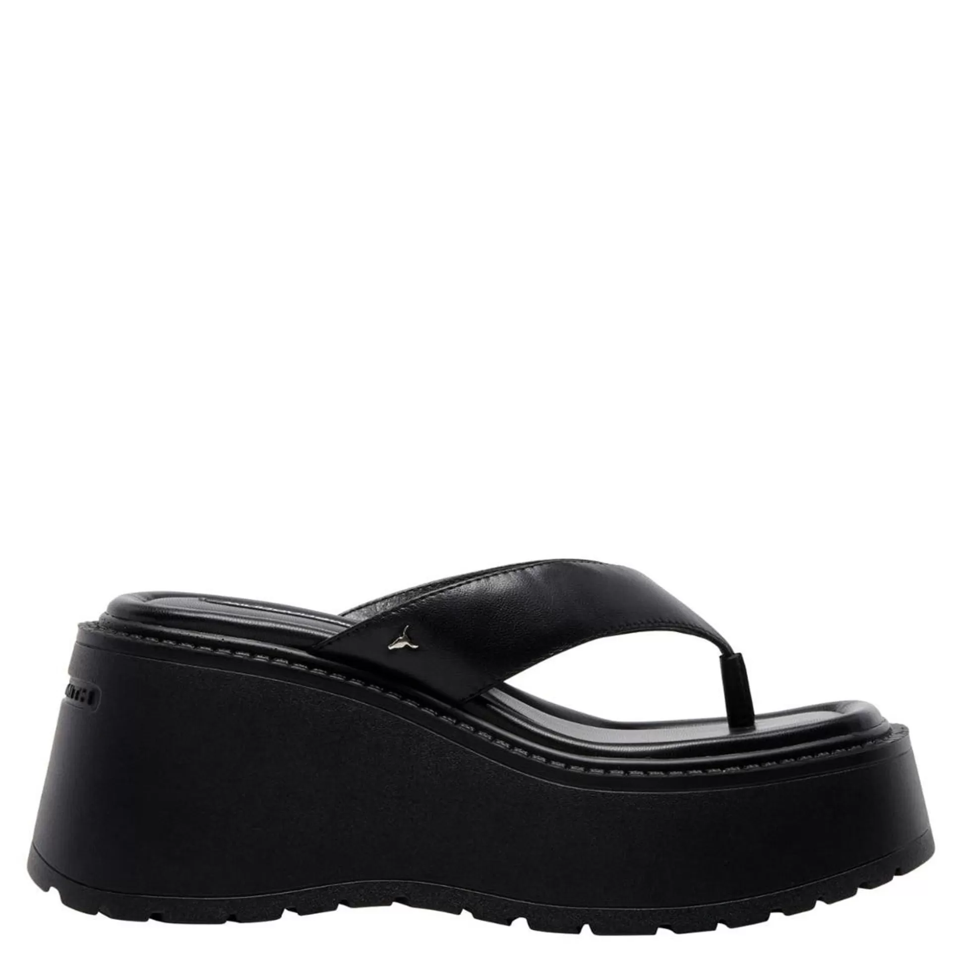 Woman Windsor Smith Chunky Sandals*Cliche Black Leather Sandal