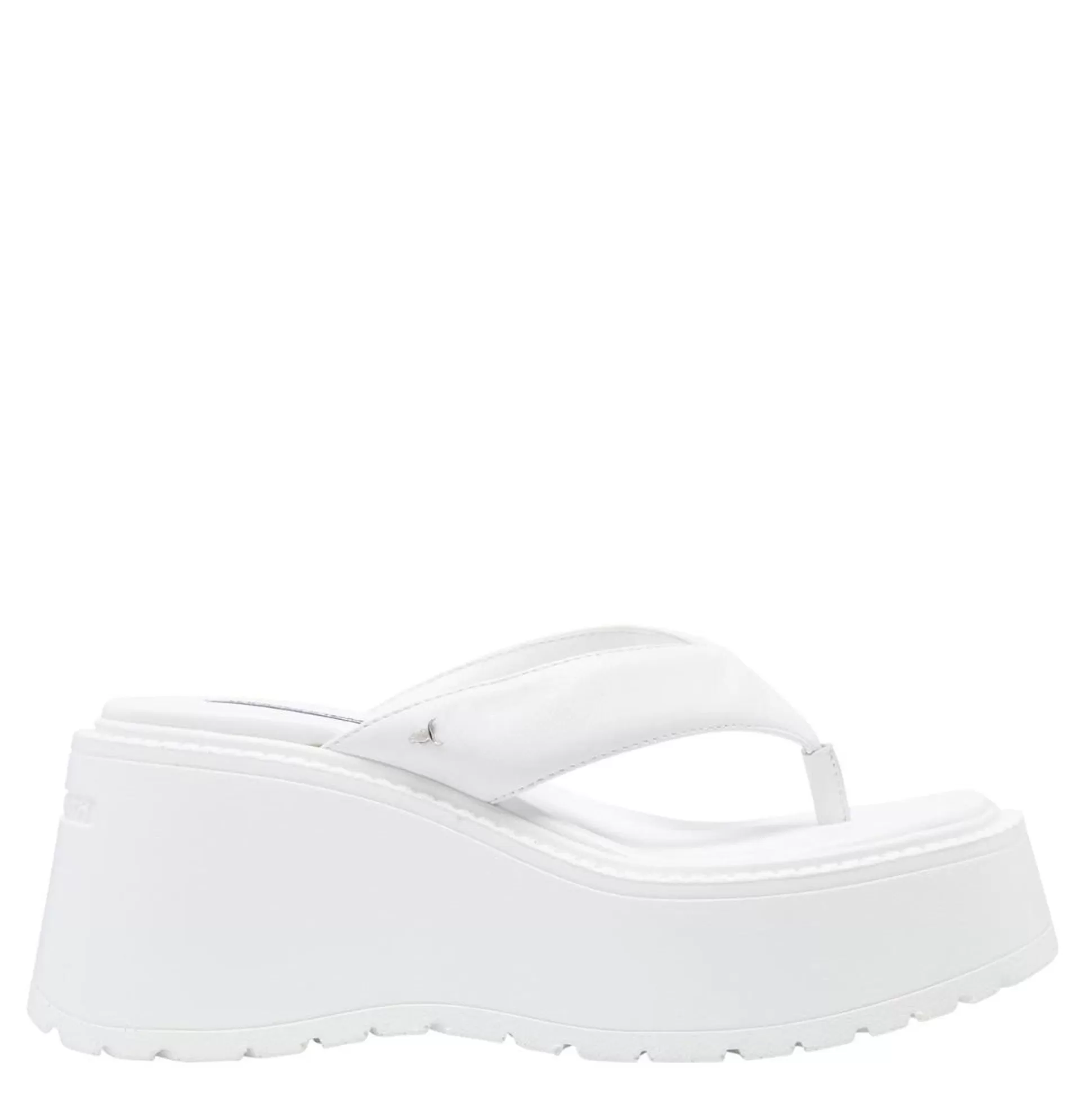 Woman Windsor Smith Chunky Sandals*Cliche White Leather Sandal