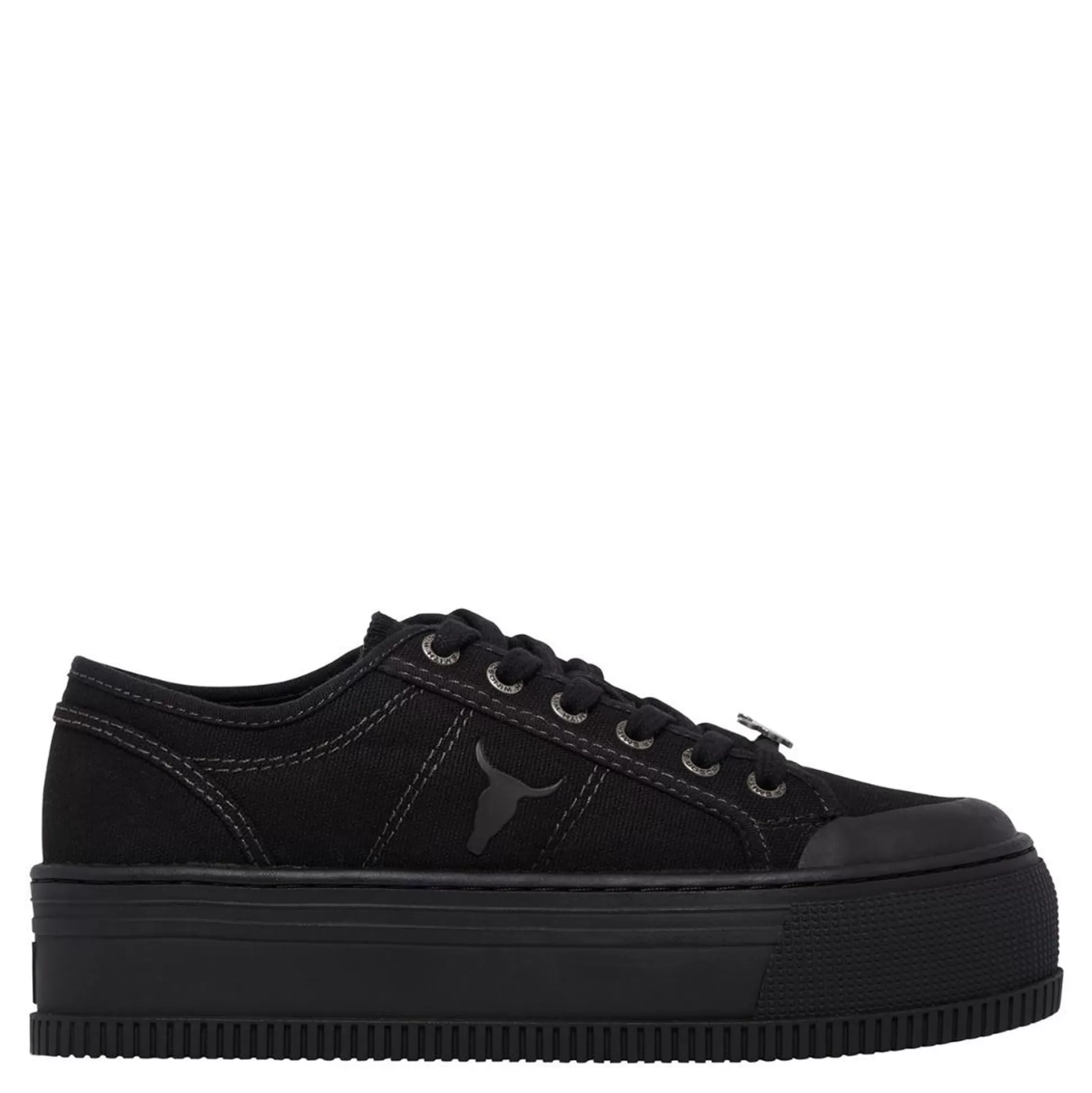 Woman Windsor Smith Sneakers*Dealbreaker Black Canvas Sneaker