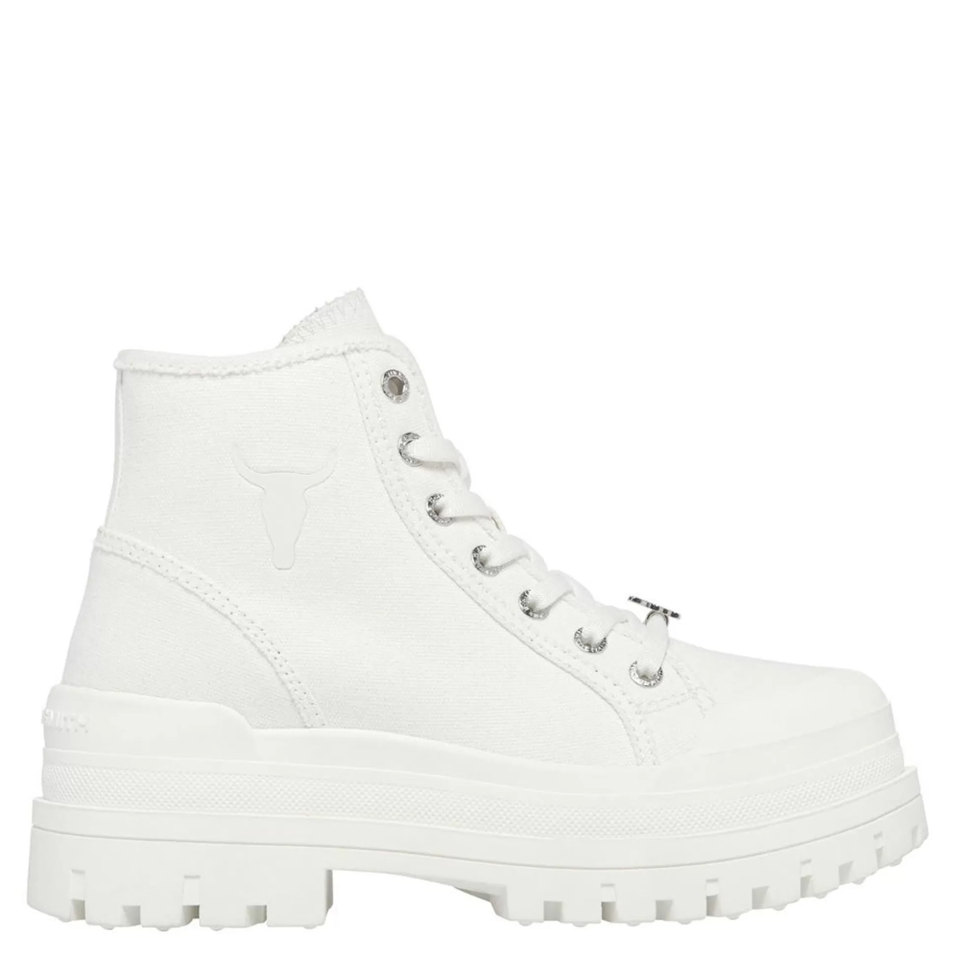 Woman Windsor Smith Sneakers*Deserve White Canvas Boot