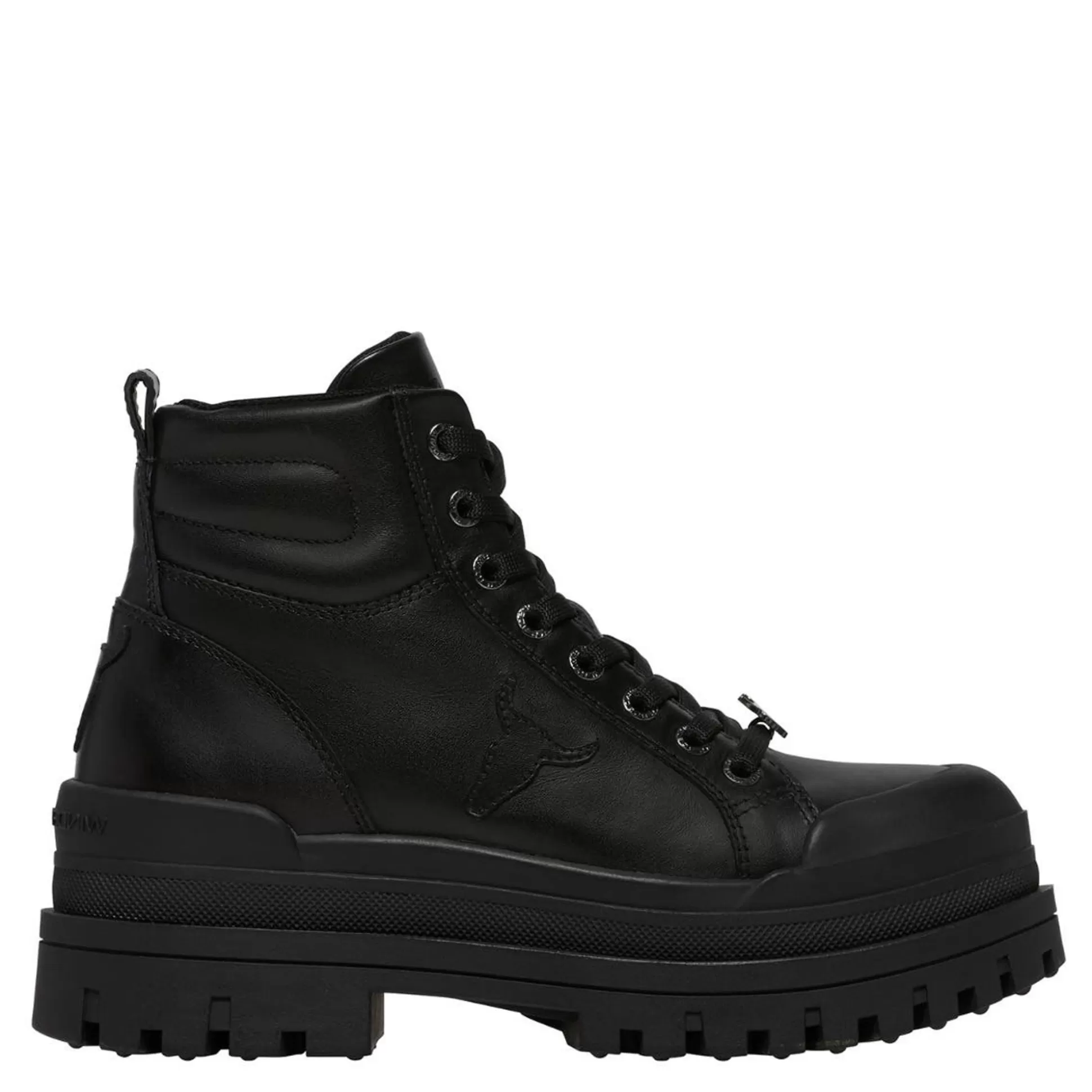 Woman Windsor Smith Sneakers*Disaster Black Leather Boot