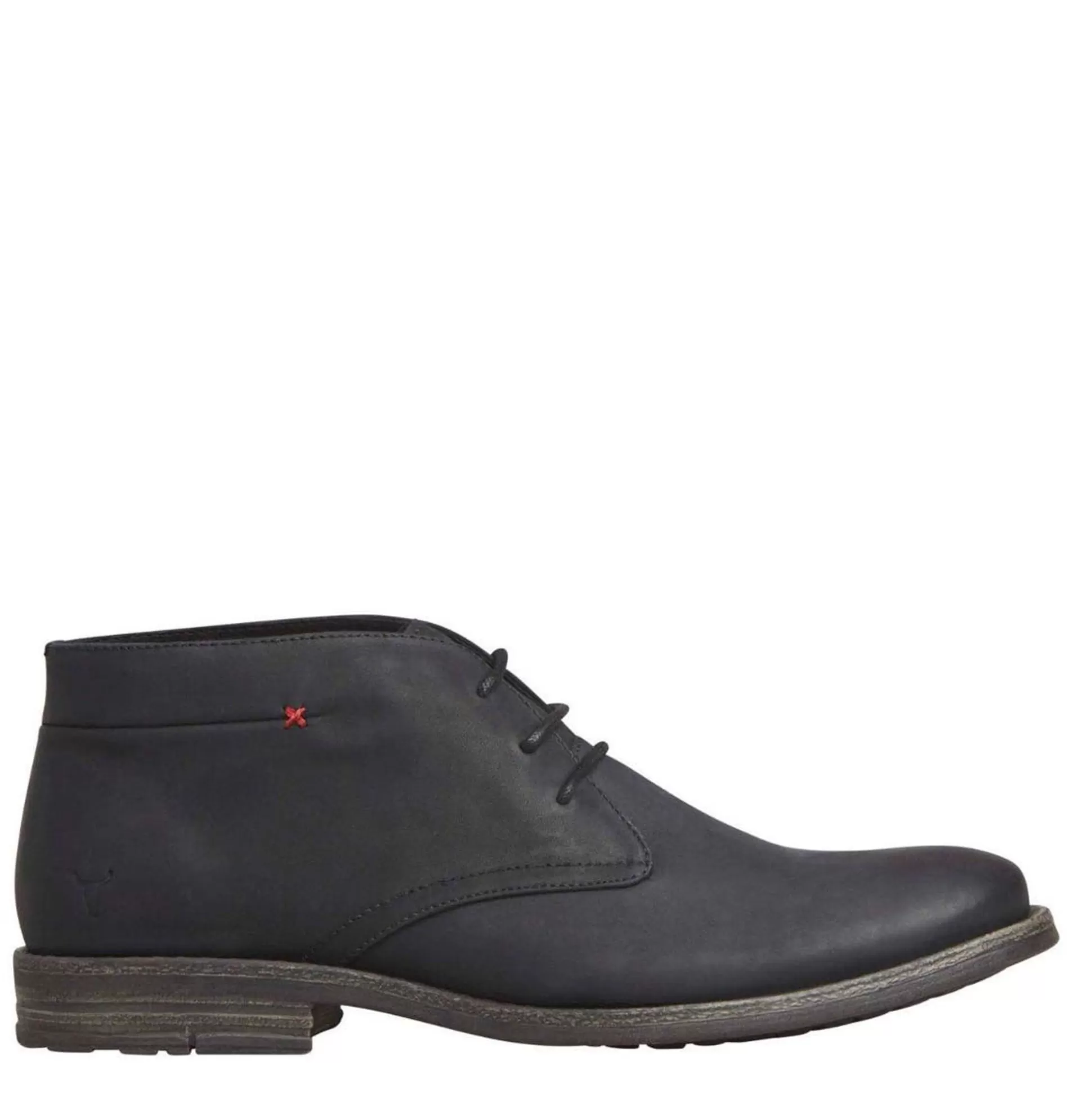 Man Windsor Smith Casual Boots*Hobb Black Leather