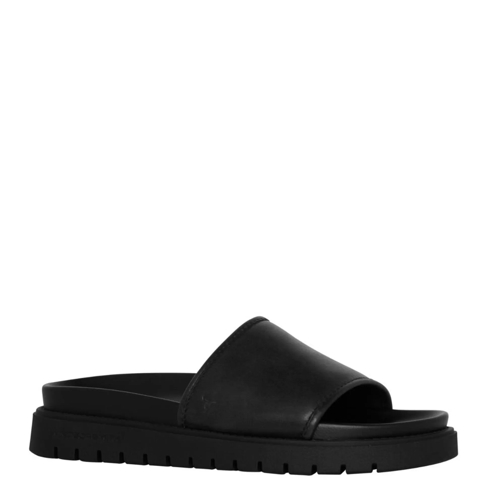 Man Windsor Smith Sandals*Rowdy Black Leather