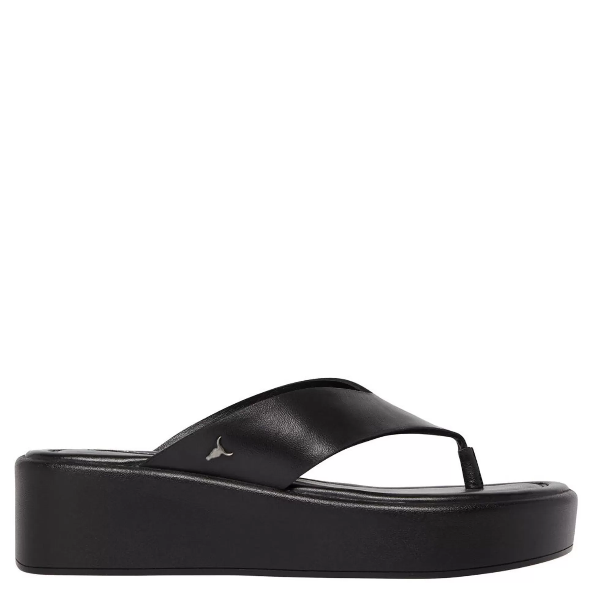 Woman Windsor Smith Chunky Sandals*Sinful Black Leather Sandal