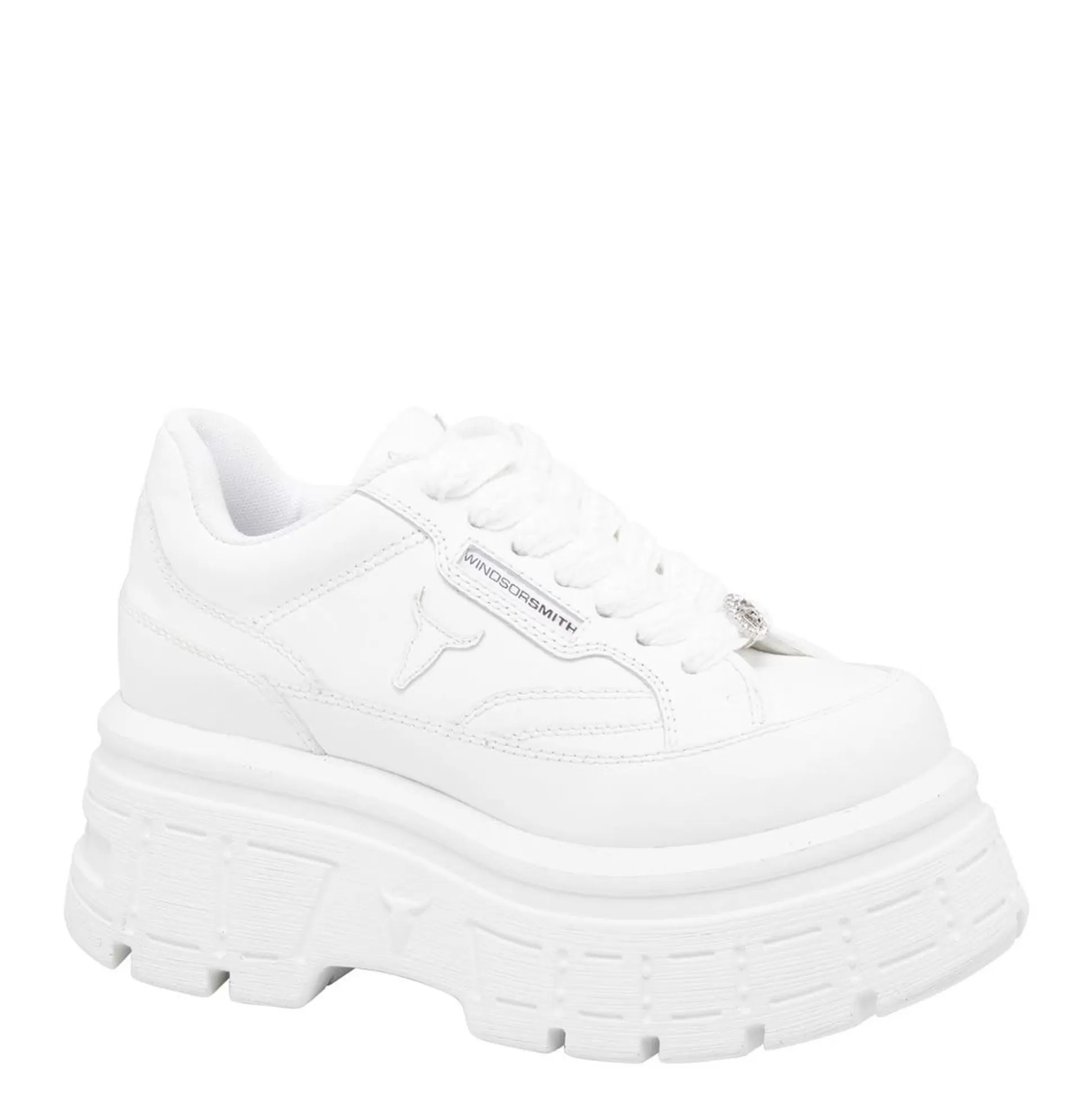 Woman Windsor Smith Sneakers*Swerve White Leather