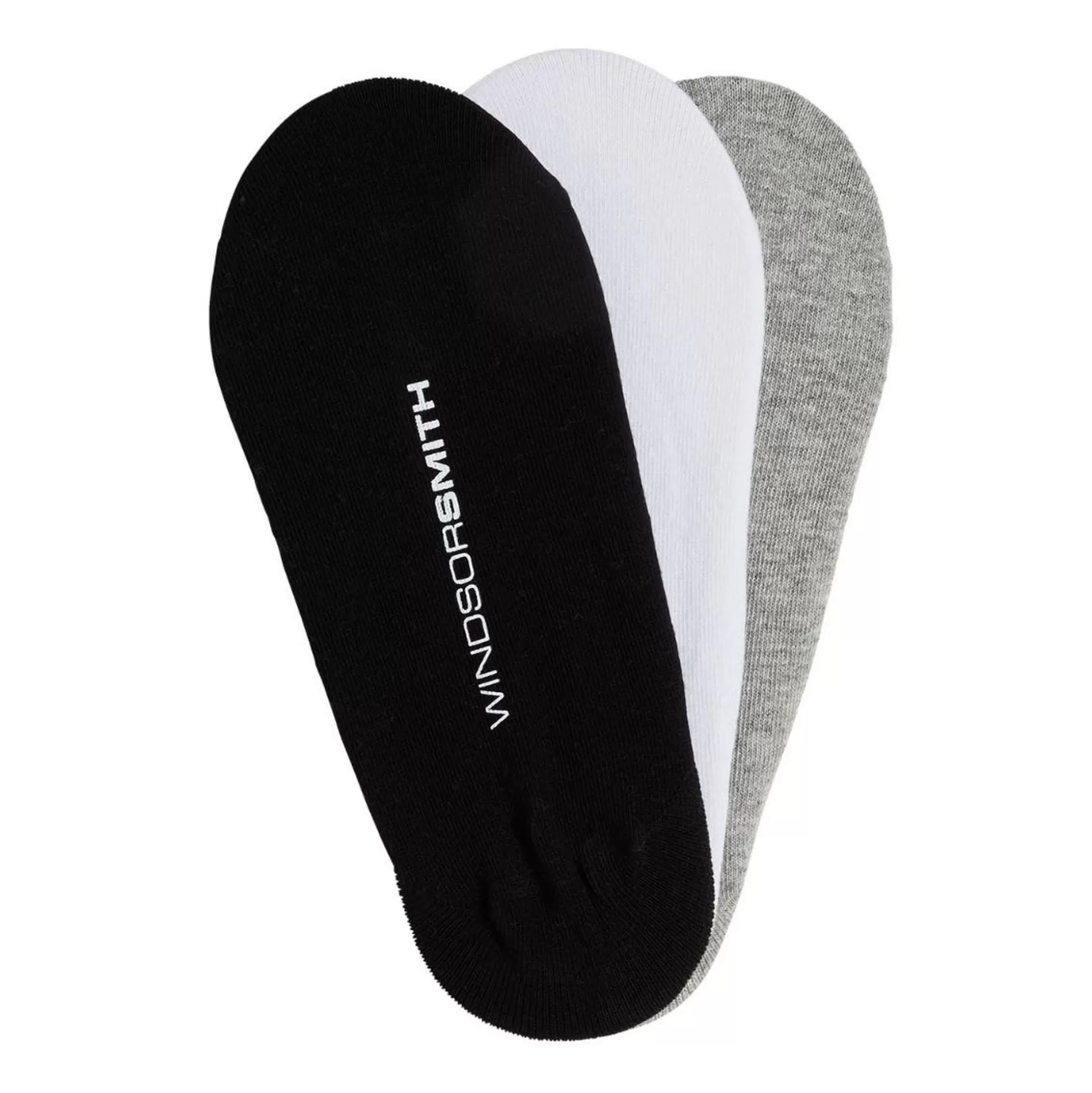 Woman Windsor Smith Socks*Women'S Invisible Sock 3Pk Multi Color